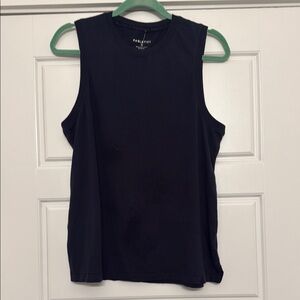 Fabletics Blue Sleeveless Muscle Tee